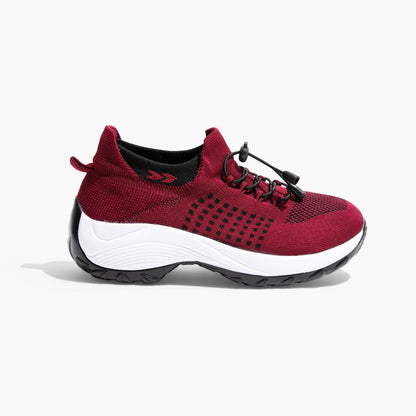 Ortho Stretch Cushion Shoes - Black Purple