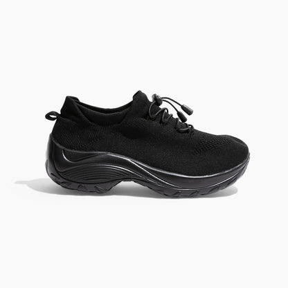 Ortho Stretch Cushion Shoes - Black Purple