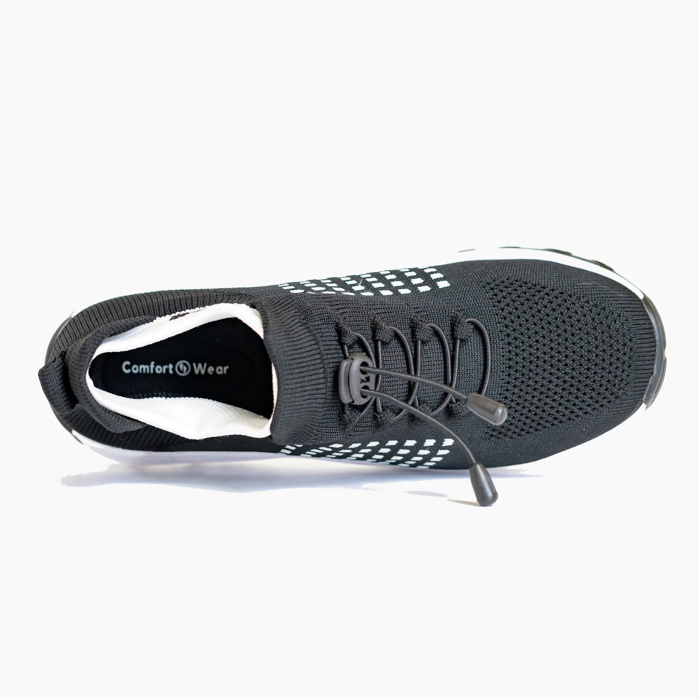Ortho Stretch Cushion Shoes - Black Purple