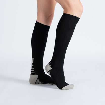 Compression Socks - Black White